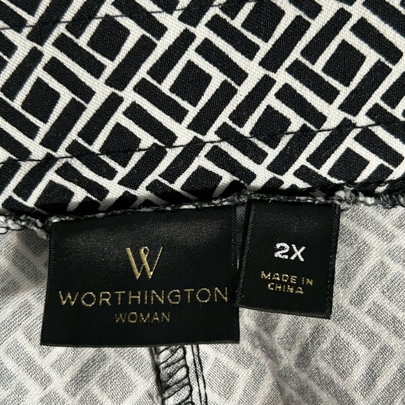 Worthington, size 2X Capris pants - Picture 5 of 9
